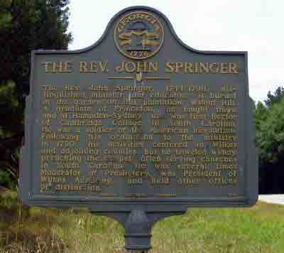 The Rev. John Springer
