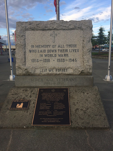 In Memory of all those who Laid Down Their Lives in World Wars 1914 - 1918 * 1939 - 1945 Lest we Forget