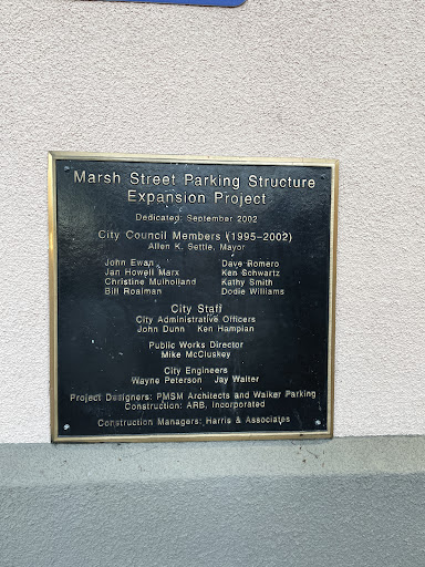 Marsh Street Parking Structure Expansion Project