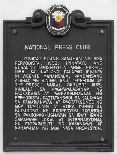 National Press Club historical marker