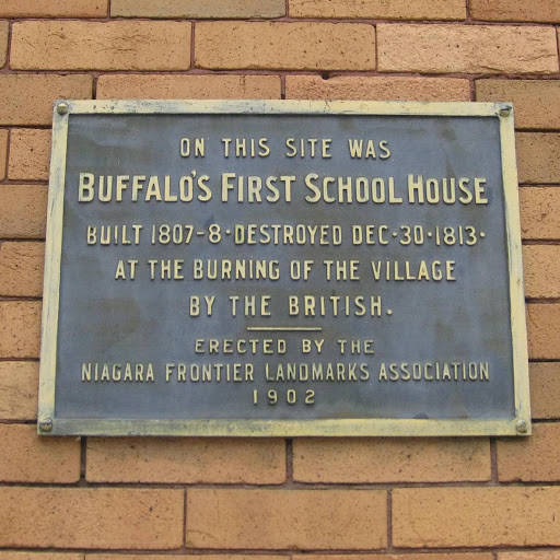 At the Burning of the Village by the British