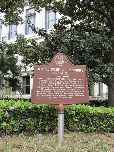 Judge Fred J. Cassibry Square