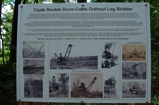 Clyde Double Drum-Cable Outhaul Log Skidder
