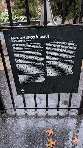 Abraham Lincoln Statue - Union Square Park