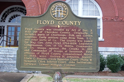 Floyd County Historical Marker