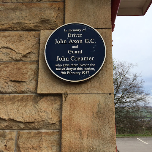 In memory of Driver John Axon and Guard John Creamer