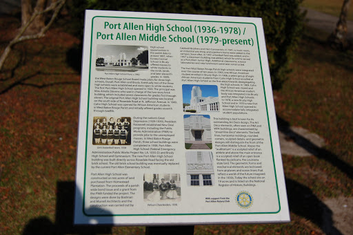 Port Allen High School (1936-1978) / Port Allen Middle School (1979-Present)