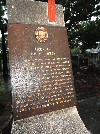 Tigbauan historical marker