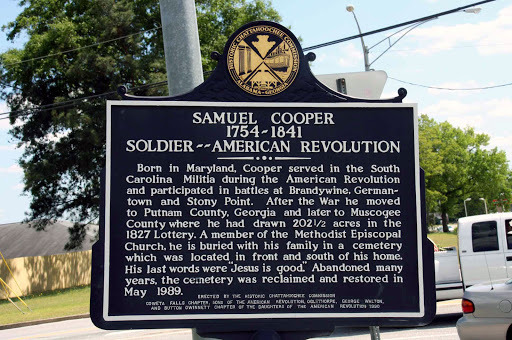 Samuel Cooper 1754-1841 Soldier-American Revolution