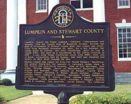 Lumpkin and Stewart County