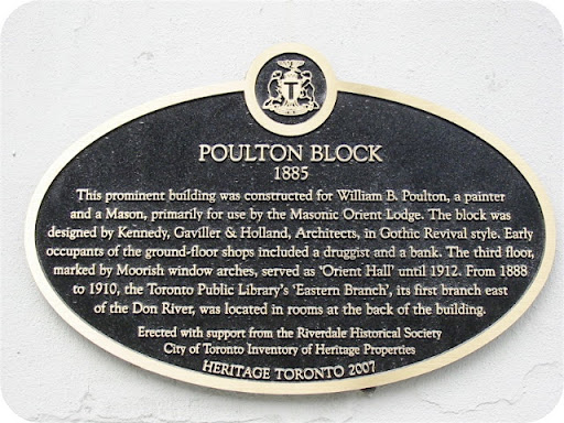 Poulton Block 1885