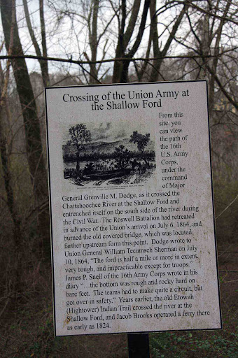 Crossing of the Union Army at the Shallow Ford