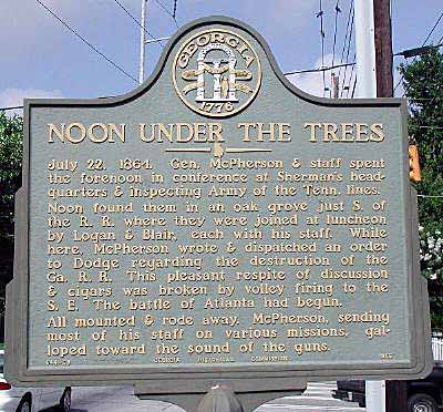 Noon Under the Trees