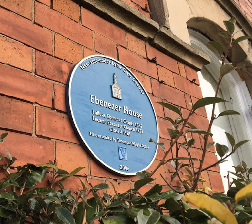 Newcastle-under-Lyme: Ebenezer House, Ryecroft (detail)