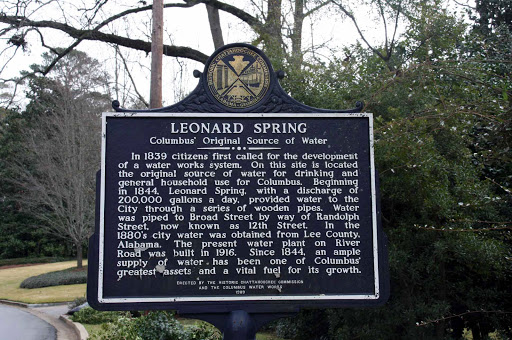 Leonard Spring Columbus' Original Source of Water