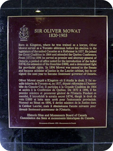 Sir Oliver Mowat 1820-1903