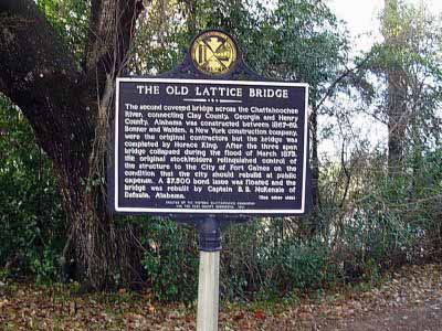 The Old Lattice Bridge (two sided)