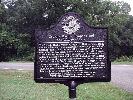 Georgia Marble Company and the Village of Tate