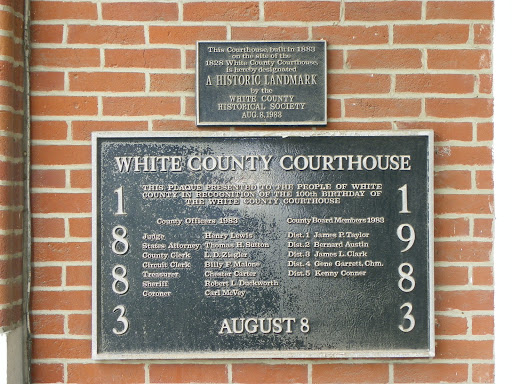 White County Courthouse Historical Marker