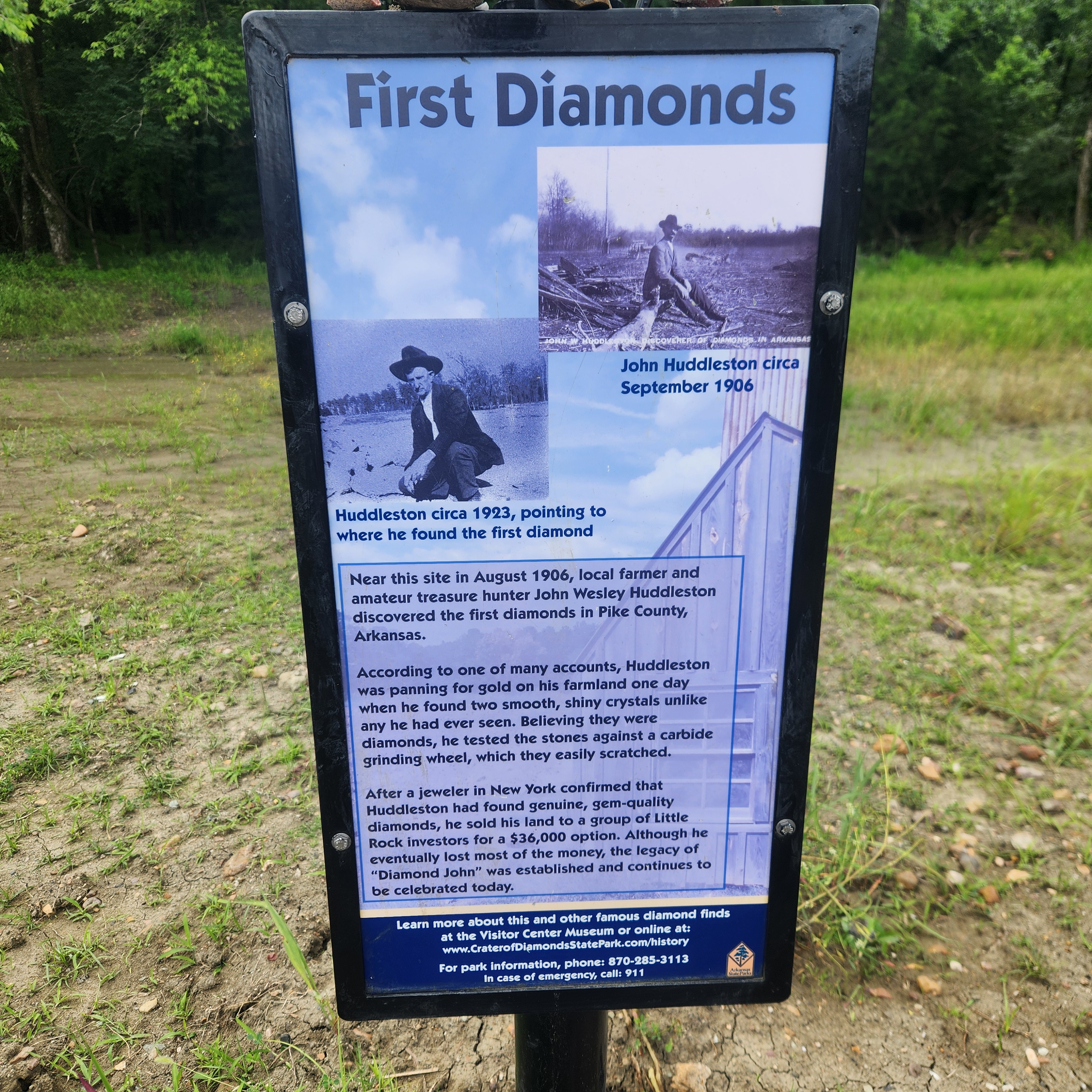First Diamonds