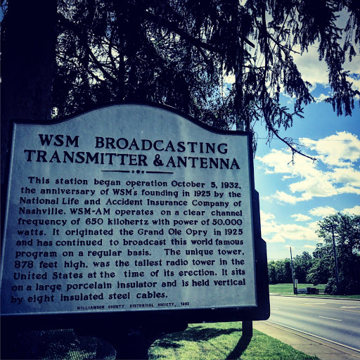 WSM Broadcasting Transmitter & Antenna