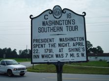 WASHINGTON'S SOUTHERN TOUR