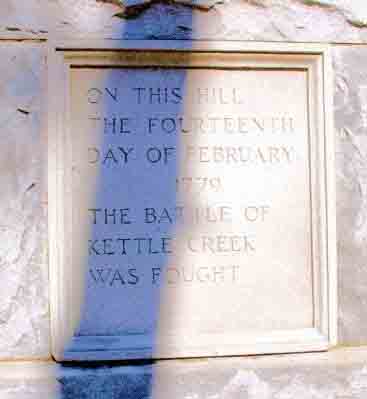 The Battle of Kettle Creek