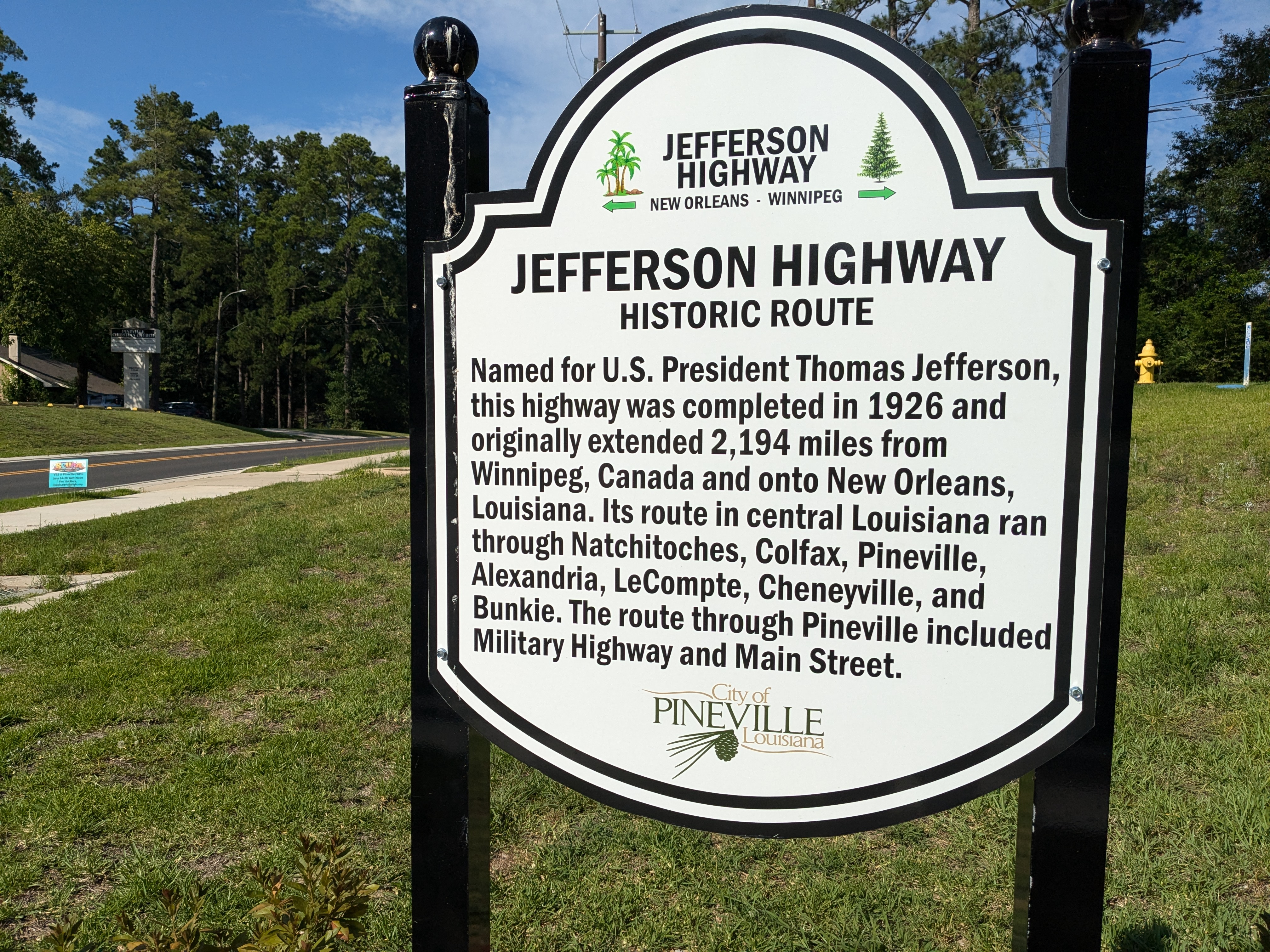 Jefferson Highway Historic Route