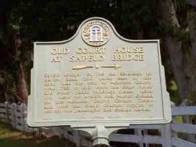 Old Court House At Sapelo Bridge