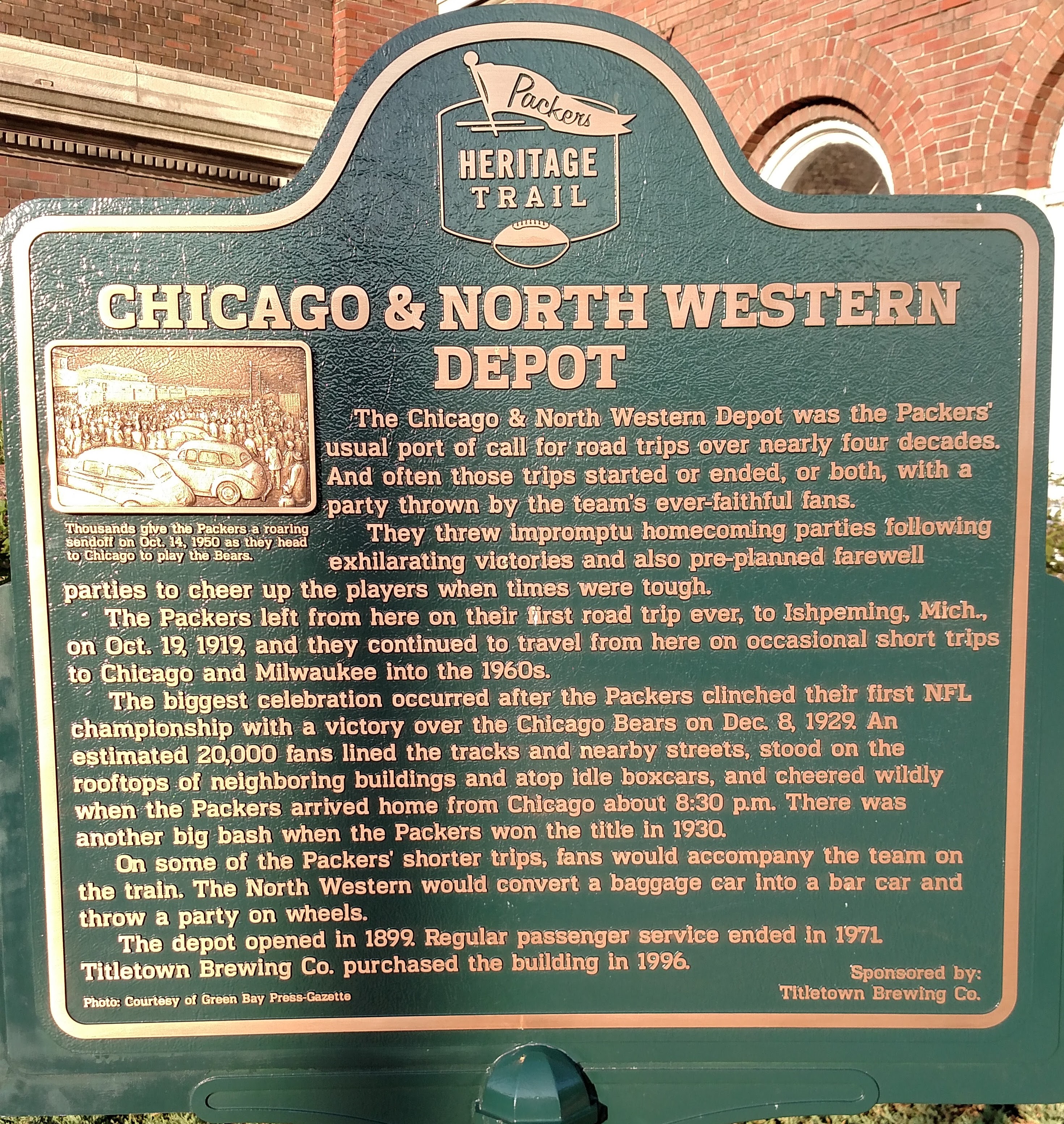 Chicago & North Western Depot
