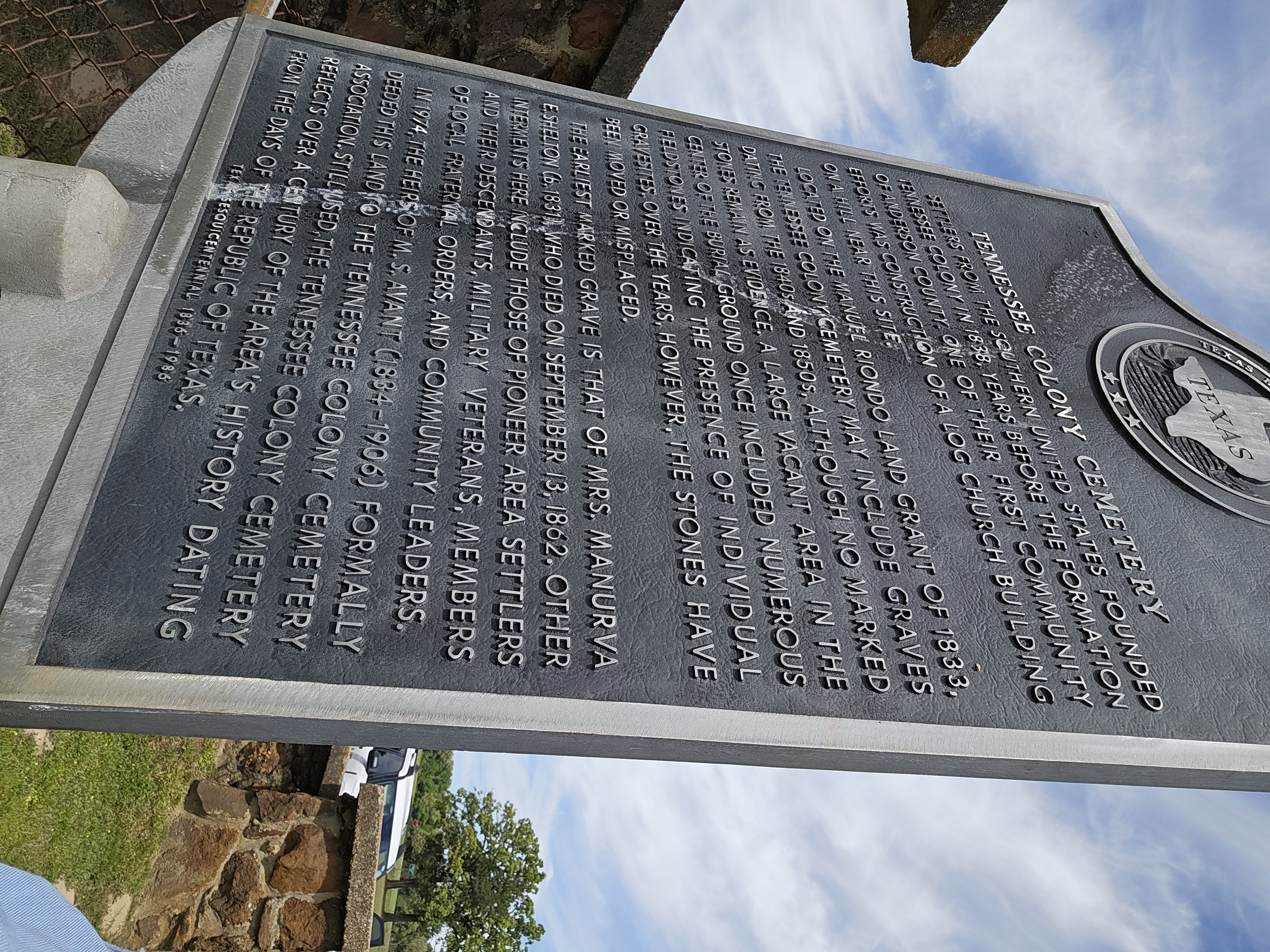 Tennessee Colony Cemetery