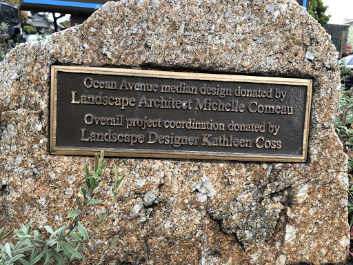 Carmel Ocean Avenue Median Design