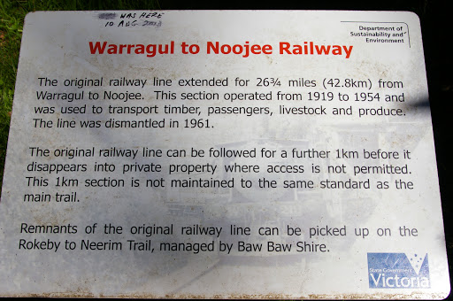 Warragul to Noojee Railway