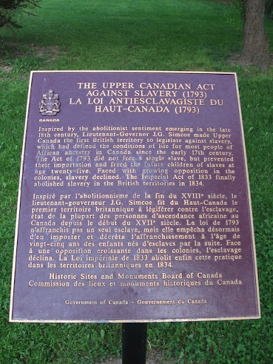 The Upper Canadian Act Against Slavery (1793)