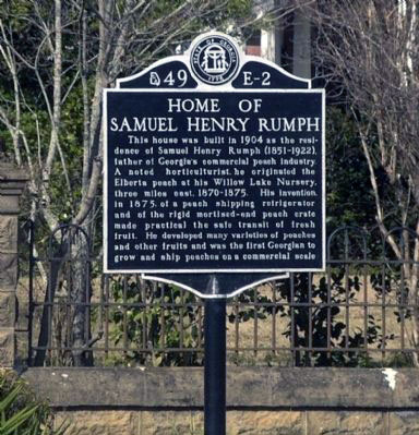 Home of Samuel Henry Rumph