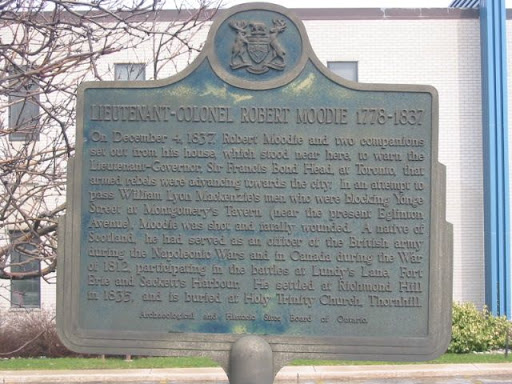Lieutenant-Colonel Robert Moodie 1778-1837