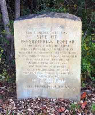 Site of Presbyterian Poplar