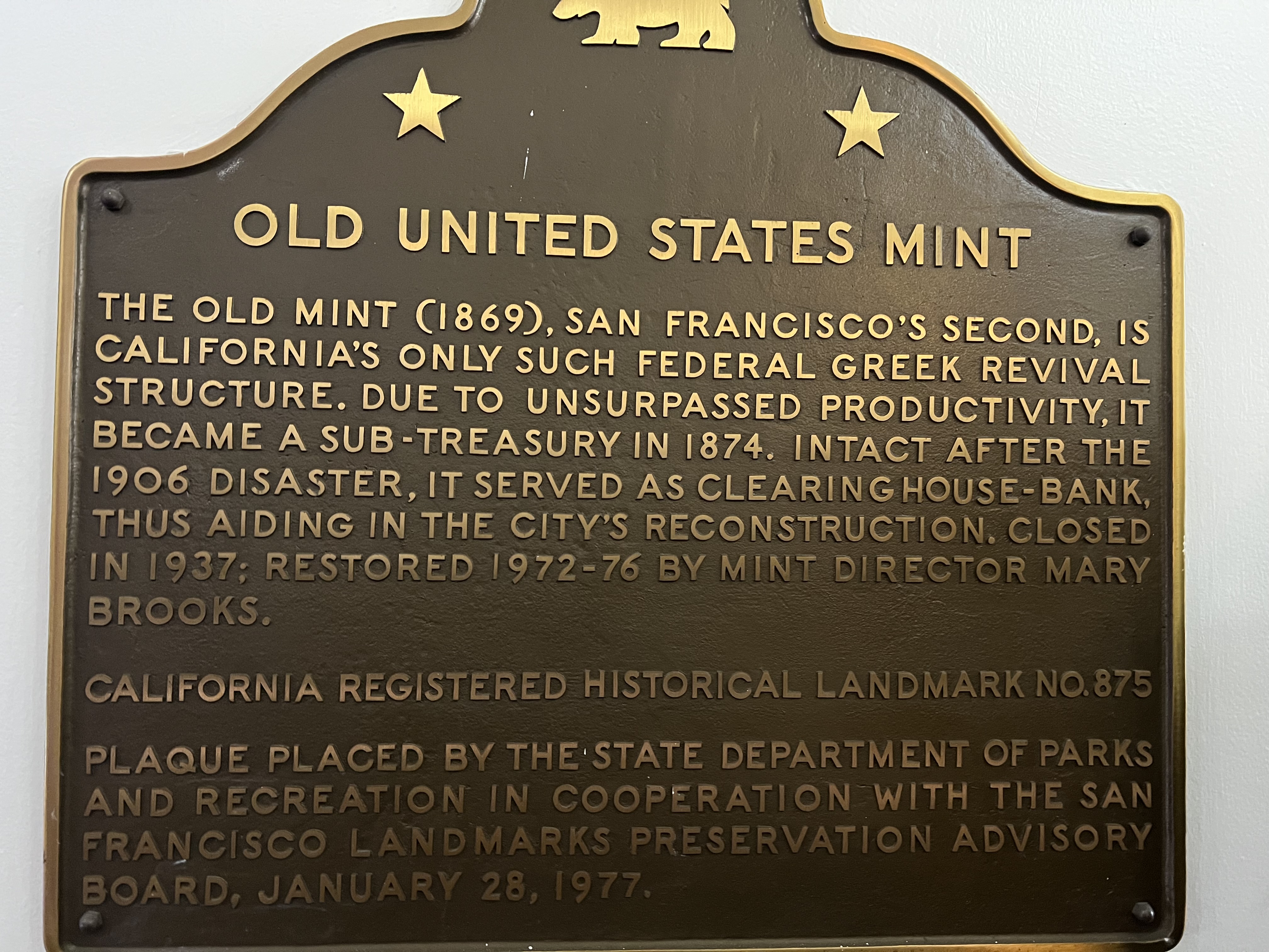 Old United States Mint (San Francisco)