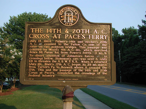 The 14th &amp; 20th A.C. Cross at Pace's Ferry