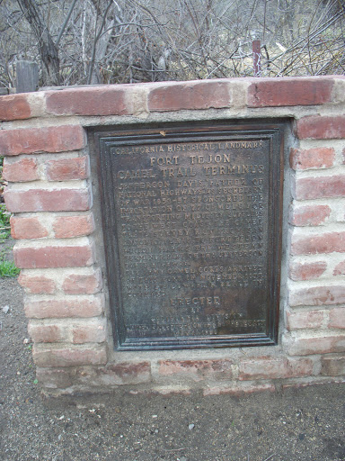 Fort Tejon - Camel Trail Terminus