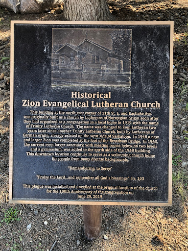 Zion Evangelical Lutheran Church, Saskatoon