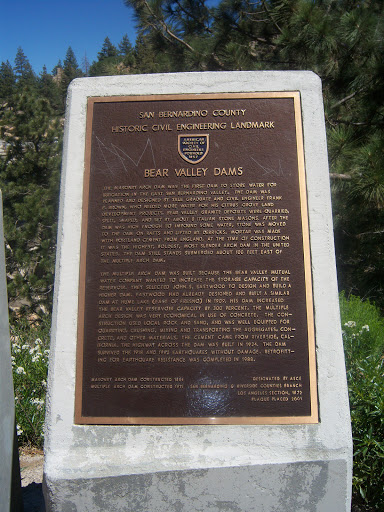 San Berardino County - Bear Valley Dam