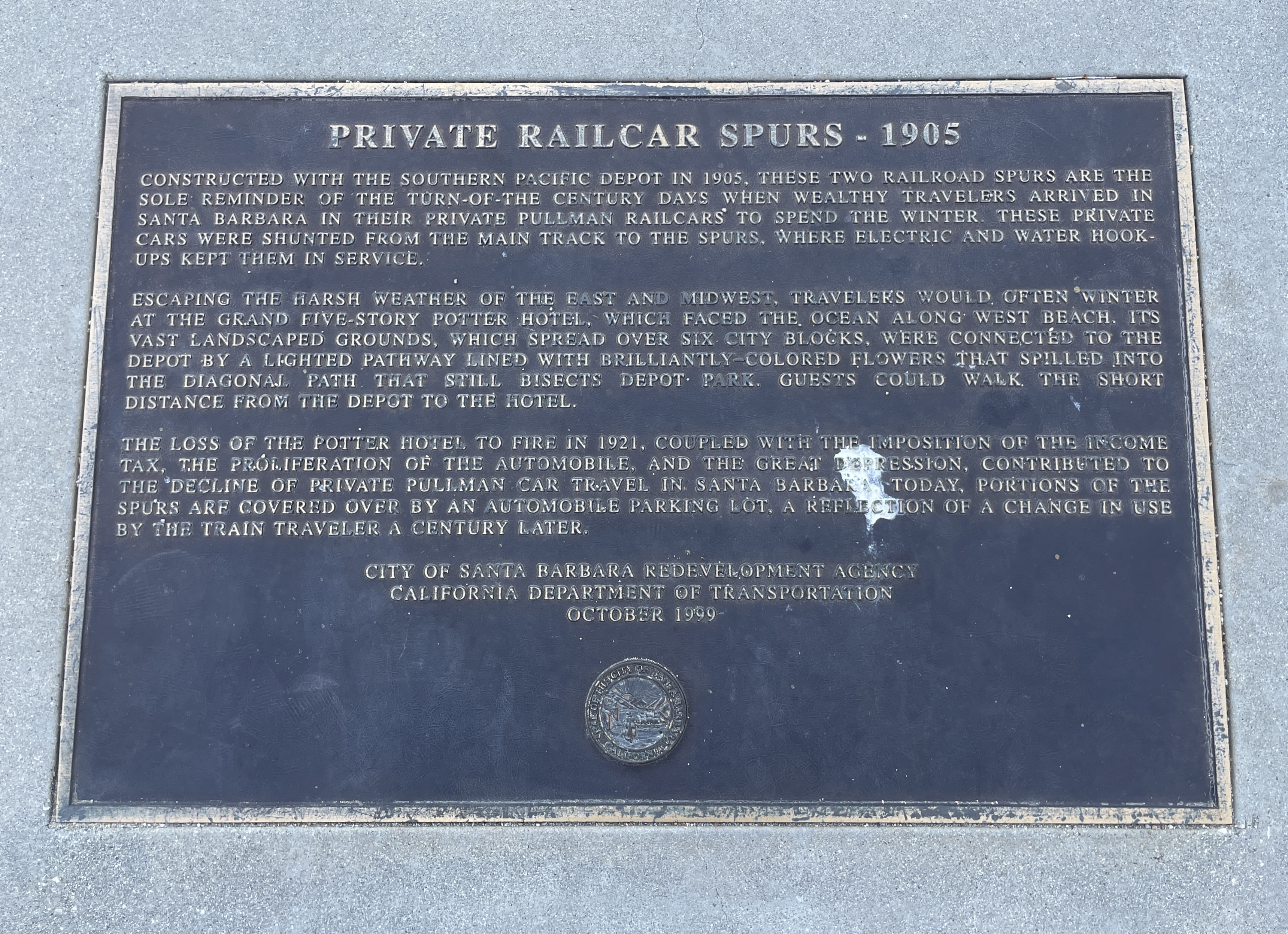 Private Railcar Spurs - 1905