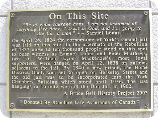 Samuel Lount and Peter Matthews