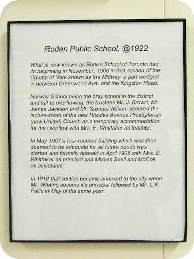 Roden Public School, @1922
