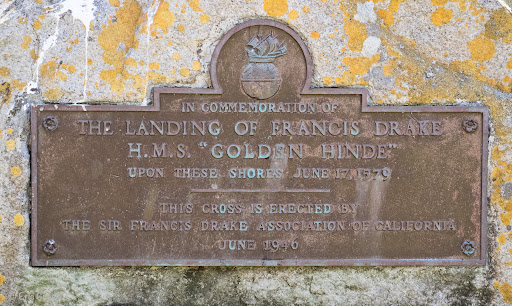 The Landing of Francis Drake H.M.S. "Golden Hinde"