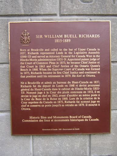 Sir William Buell Richards 1815-1889