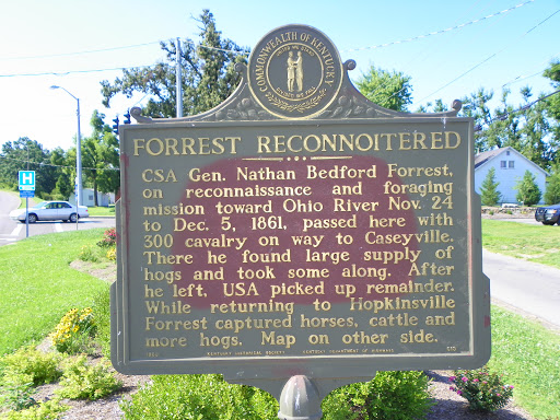 General Nathan B. Forrest Historical Marker