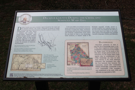 Decatur County During the Creek and Seminole Wars Era