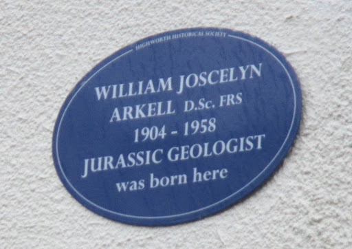 William J Arkell's birth place plaque